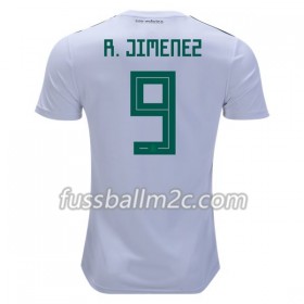 Fußballtrikots Mexiko R.Jimenez 9 Auswärts Trikotsatz WM 2018